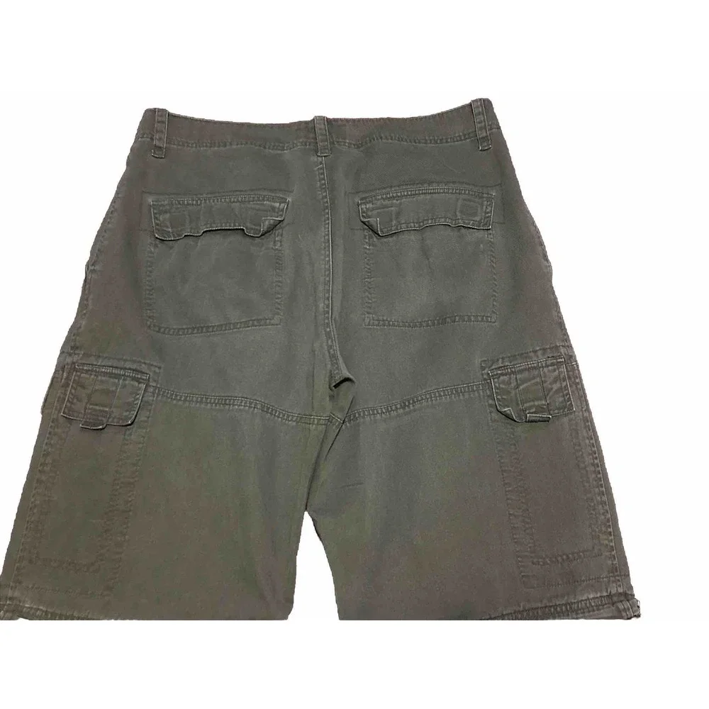 Authentic Nesi A.G. Active Lifestyle Cargo Pants/Shorts Mens Size 35/36 Baggy
